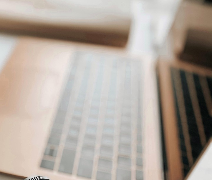 office desk with documents